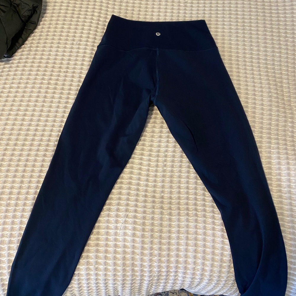 Navy Lululemon leggings